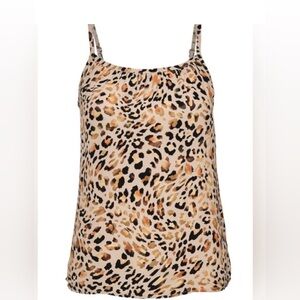Cabi Lynx leopard print cami, size XL, NWT | offer in description